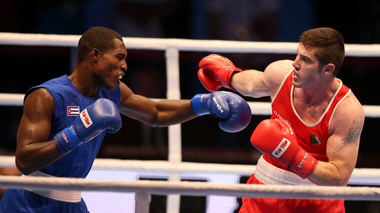 Cuba's Julio La Cruz defeated Joel Ward to claim another goldn