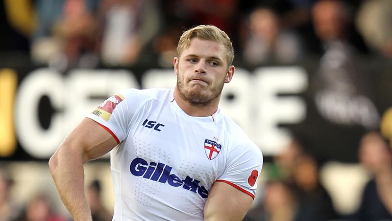 Tom Burgess crossed in the second-half in front of dual-code international brother Sam.