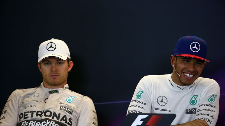 Nico Rosberg and Lewis Hamilton's emotions contrasted sharply last Sunday in Austin