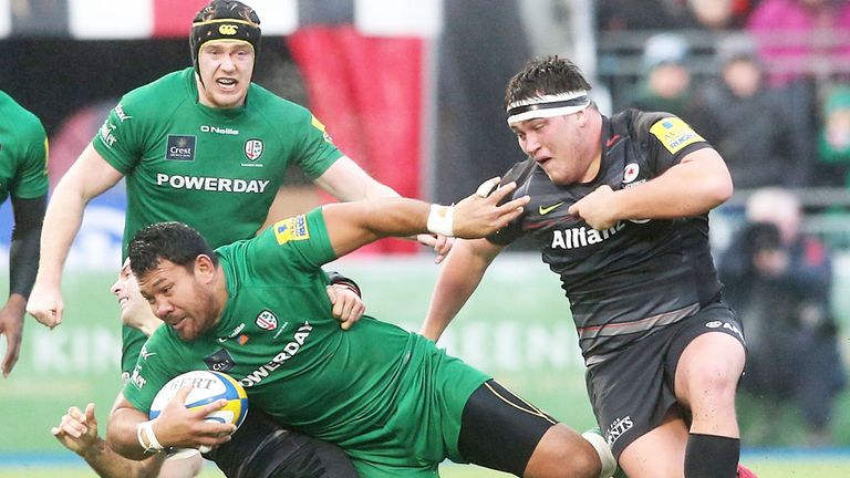 London Irish and Saracens will play in New York in March