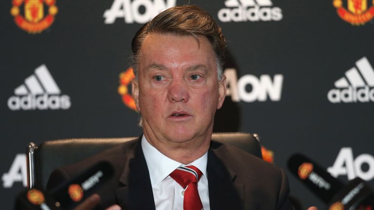 Louis van Gaal responded to comments from Manchester United legend Paul Scholes in his news conference