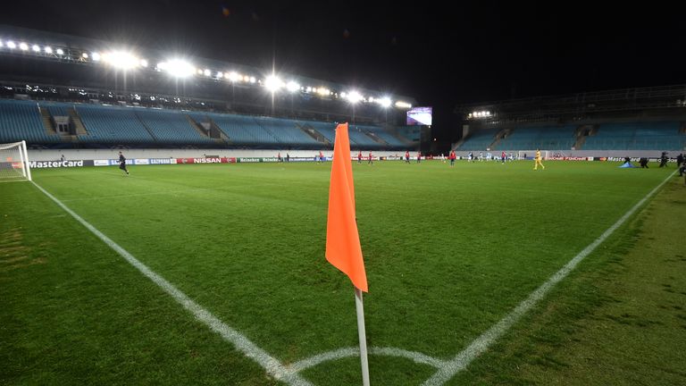 City played CSKA Moscow behind closed doors in October last year
