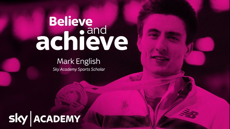 Mark English: Part of the Scholar team that created a motto for Confidence Month