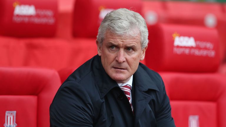 Mark Hughes was unhappy with his Stoke team's overall performance against Watford