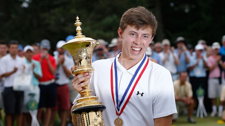 Fitzpatrick was the first Englishman to win the coveted US Amateur title since 1911