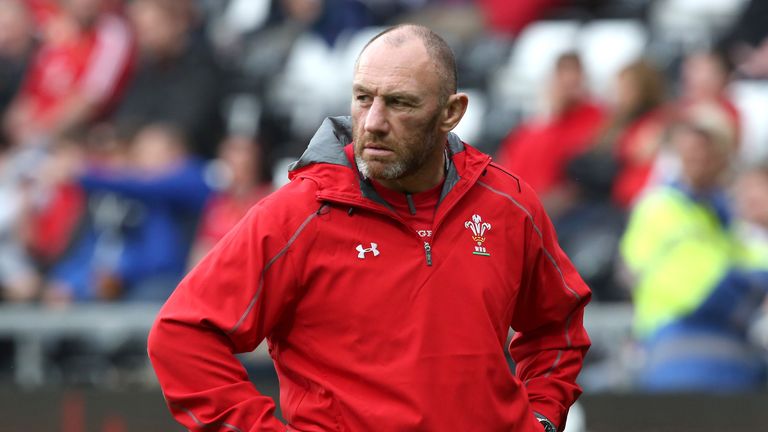 Robin McBryde pumped up for the Welsh World Cup campaign
