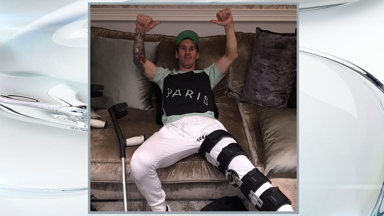 Messi has vowed to 'come back stronger' (Photo: Instagram)