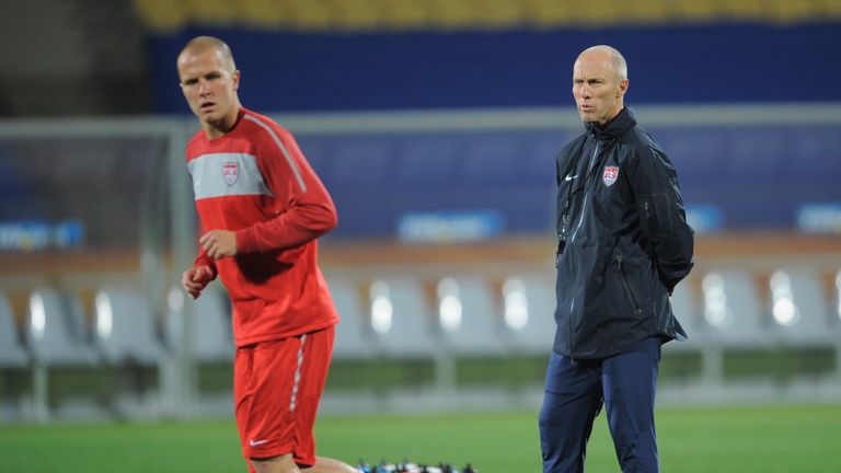 Michael Bradley (left) and Bob Bradley (right): Bob developed his son into one of USA's key players