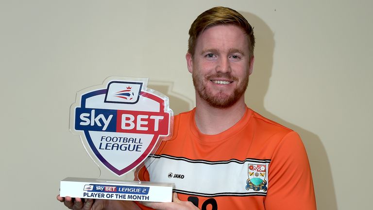 Michael Gash of Barnet - SKY BET League Two Player of the Month for September 2015