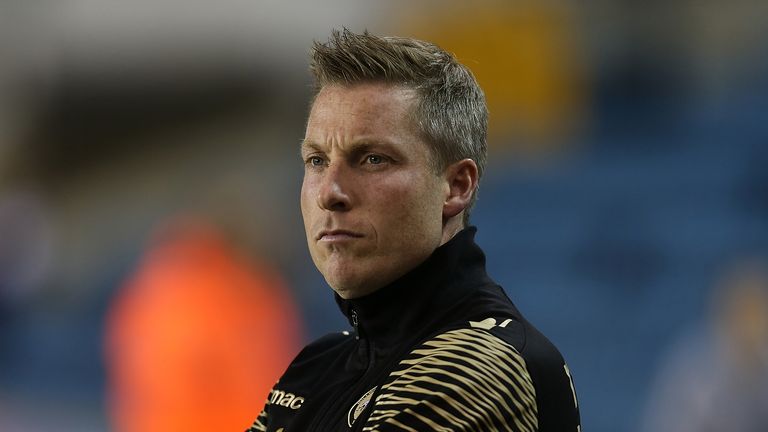 LONDON, ENGLAND - OCTOBER 06:  Millwall manager Neil Harris looks on during the Johnstone's Paint Trophy match between Millwall and Northampton Town at The