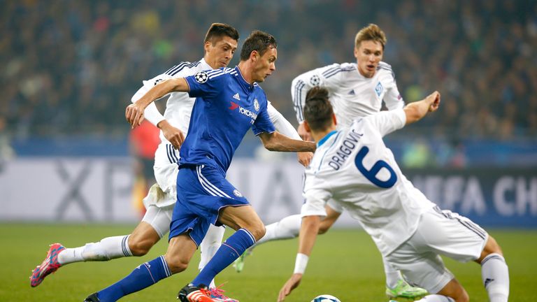 Nemanja Matic was in top form for Chelsea in Kiev