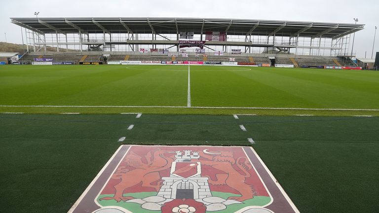 Northampton's financial troubles stem from issues regarding the loan they were given to redevelop their east stand