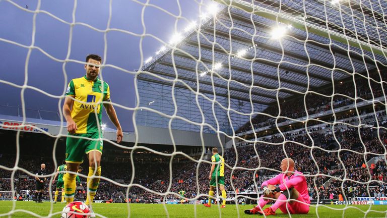 Norwich conceded six goals at St James' Park two weeks ago