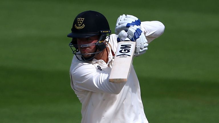 Sussex's Oliver Robinson achieved which feat in 2015?