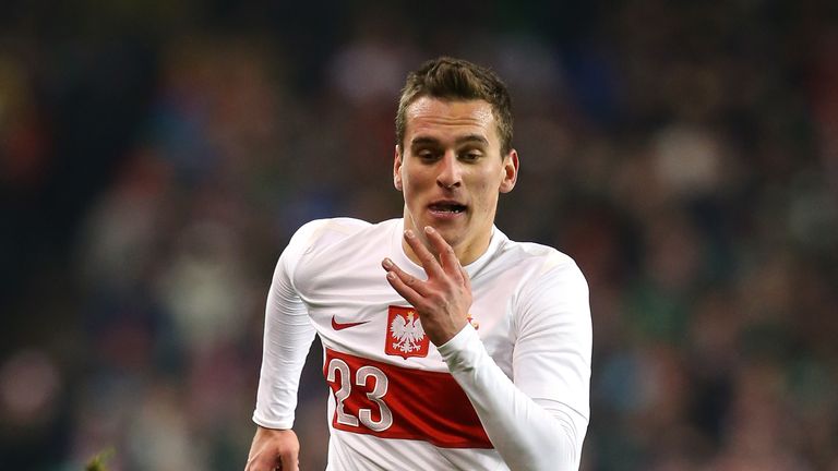 Arkadiusz Milik claimed six assists for Poland in European Qualifying