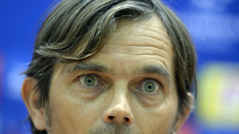 Phillip Cocu watched his side concede a late equaliser in Eredivisie action.
