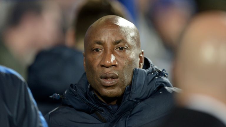 QPR manager Chris Ramsey during the Sky Bet League Championship match at Loftus Road, London.