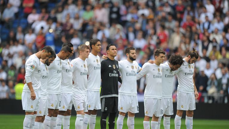 Real Madrid's squad has been assembled at a cost of 316m Euros, making it the most expensive in Europe
