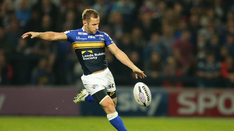 Rob Burrow of Leeds Rhinos