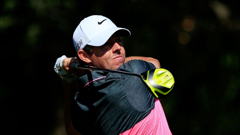 Rory McIlroy during the final round of the Frys.com Open on October 18, 2015 