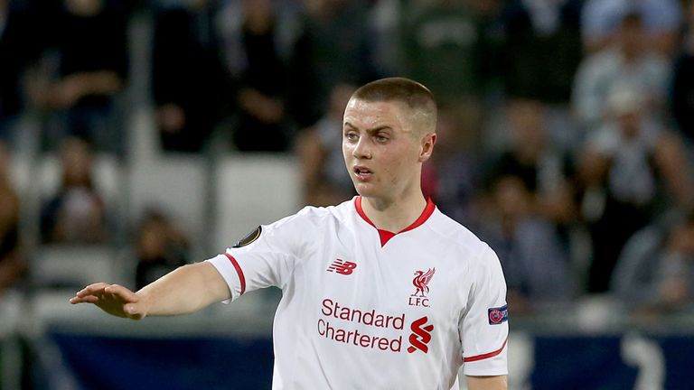 Jordan Rossiter has featured for Liverpool three times this season