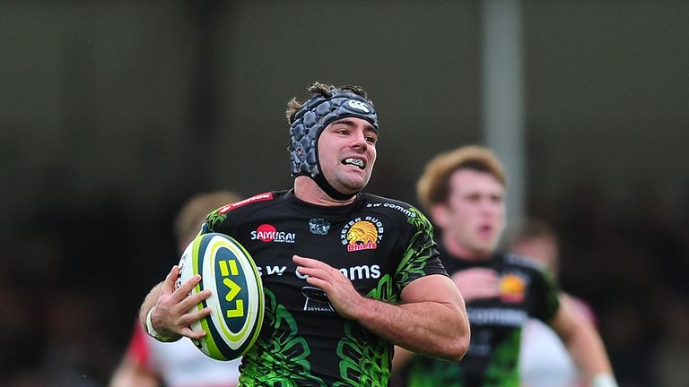Adam Hughes of Exeter Chiefs