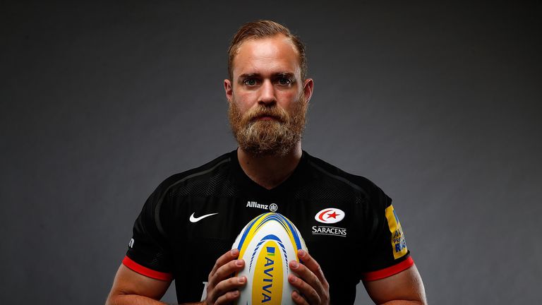 Saracens captain Alistair Hargreaves