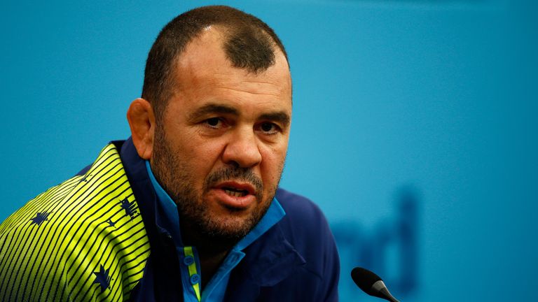 Australia head coach Michael Cheika