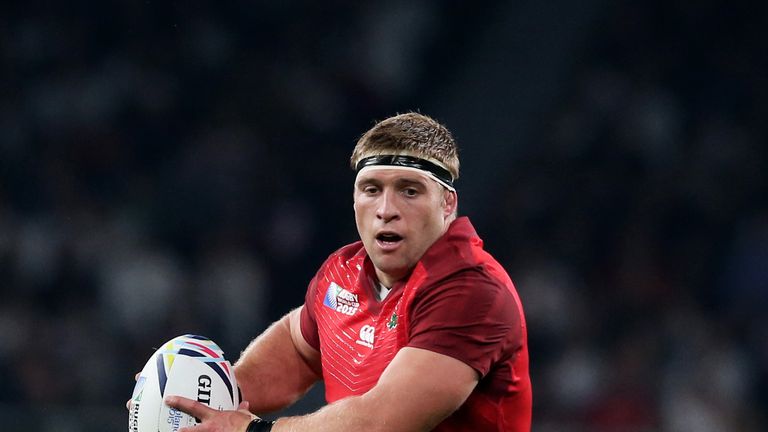 England hooker Tom Youngs