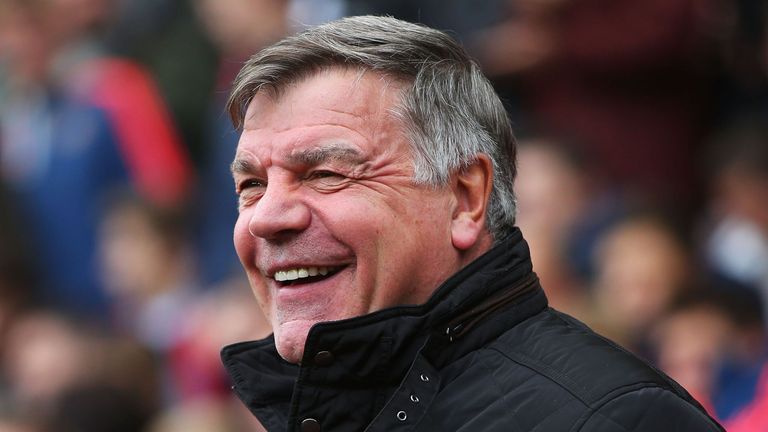 Sam Allardyce, manager of Sunderland looks on prior to the Barclays Premier League match between Sunderland and Newcastle