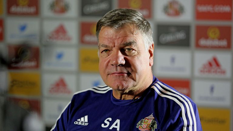 New Sunderland manager Sam Allardyce at his first press conference