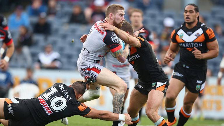 Sam Tomkins, who was injured during the Warriors game against Wests Tigers on August 30, has been ruled out of England's series against New Zealand