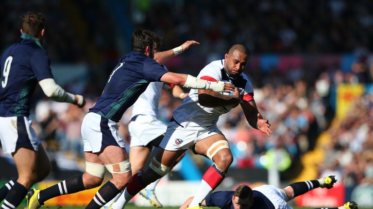 Former Northampton No 8 Samu Manoa skippers the United States
