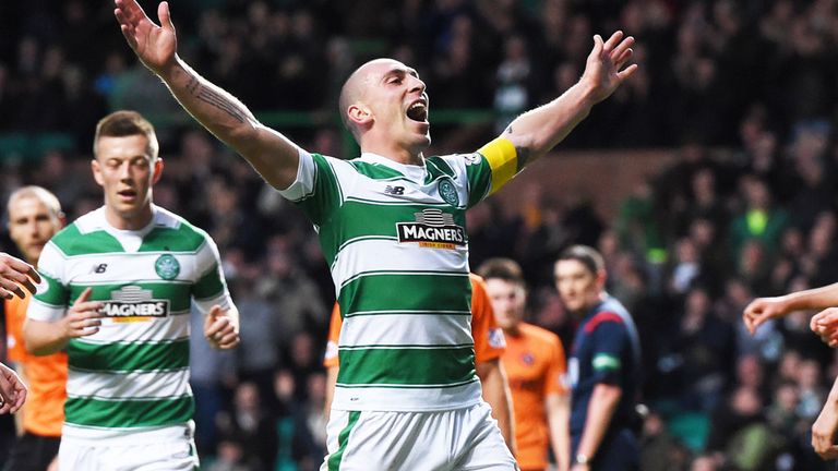 Celtic captain Scott Brown will have a scan on his knee injury