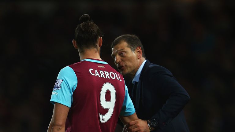 West Ham manager Slaven Bilic expects big things from Andy Carroll.