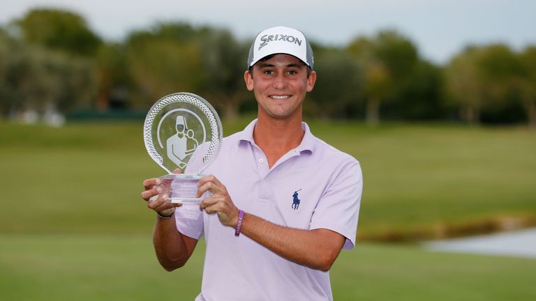 Kaufman becomes the latest rookie to win on the PGA Tour