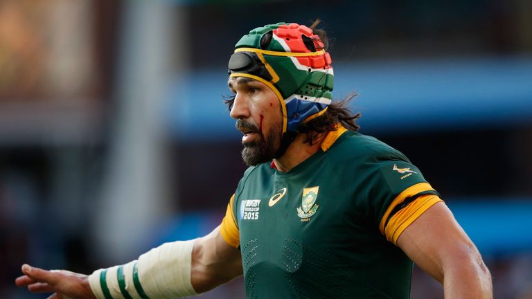 Victor Matfield will play in the final Test match of his career for South Africa against Argentina. 