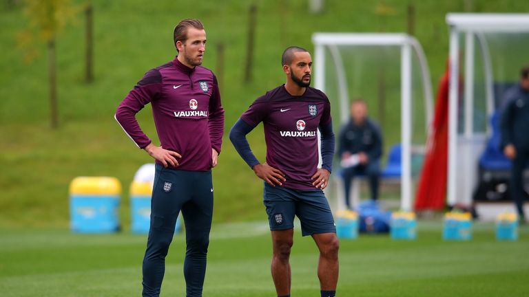  Harry Kane and Theo Walcott pushing for a start upfront against Estonia on Friday