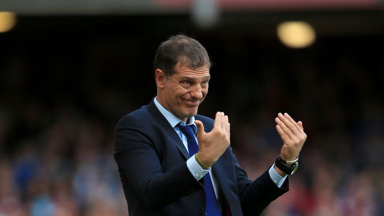 West Ham United manager Slaven Bilic