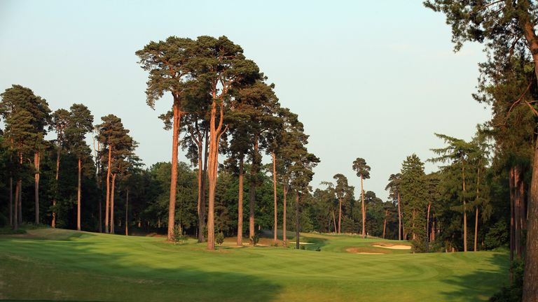 Woburn, seventh hole, British Masters