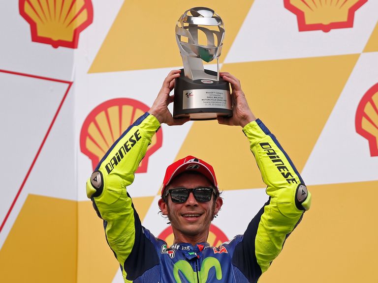 Valentino Rossi will start the final race of the MotoGP season from the ...