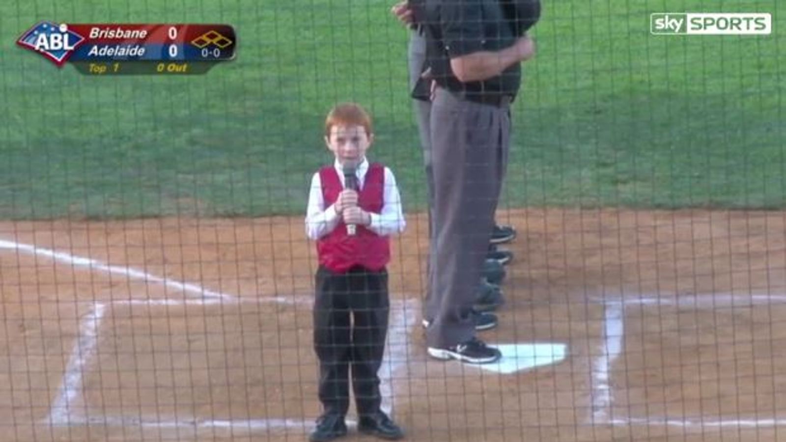 Hiccups hamper boy at baseball game in Australia