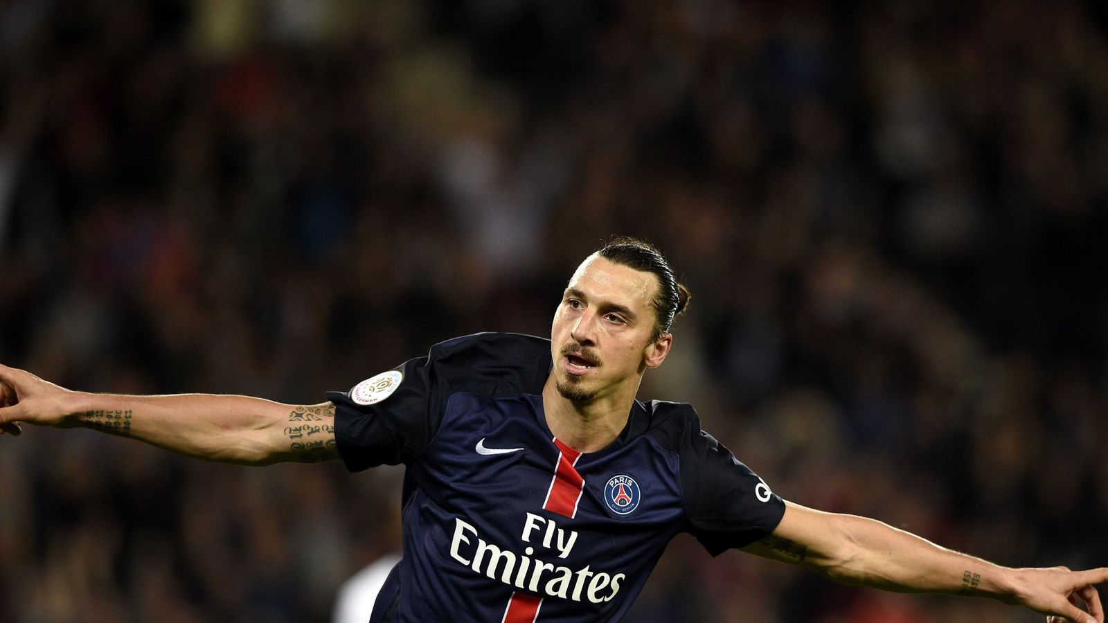 Paris Saint-Germain 5-0 Toulouse: Brace for Zlatan Ibrahimovic in rout |  Football News | Sky Sports, image size:1600x900