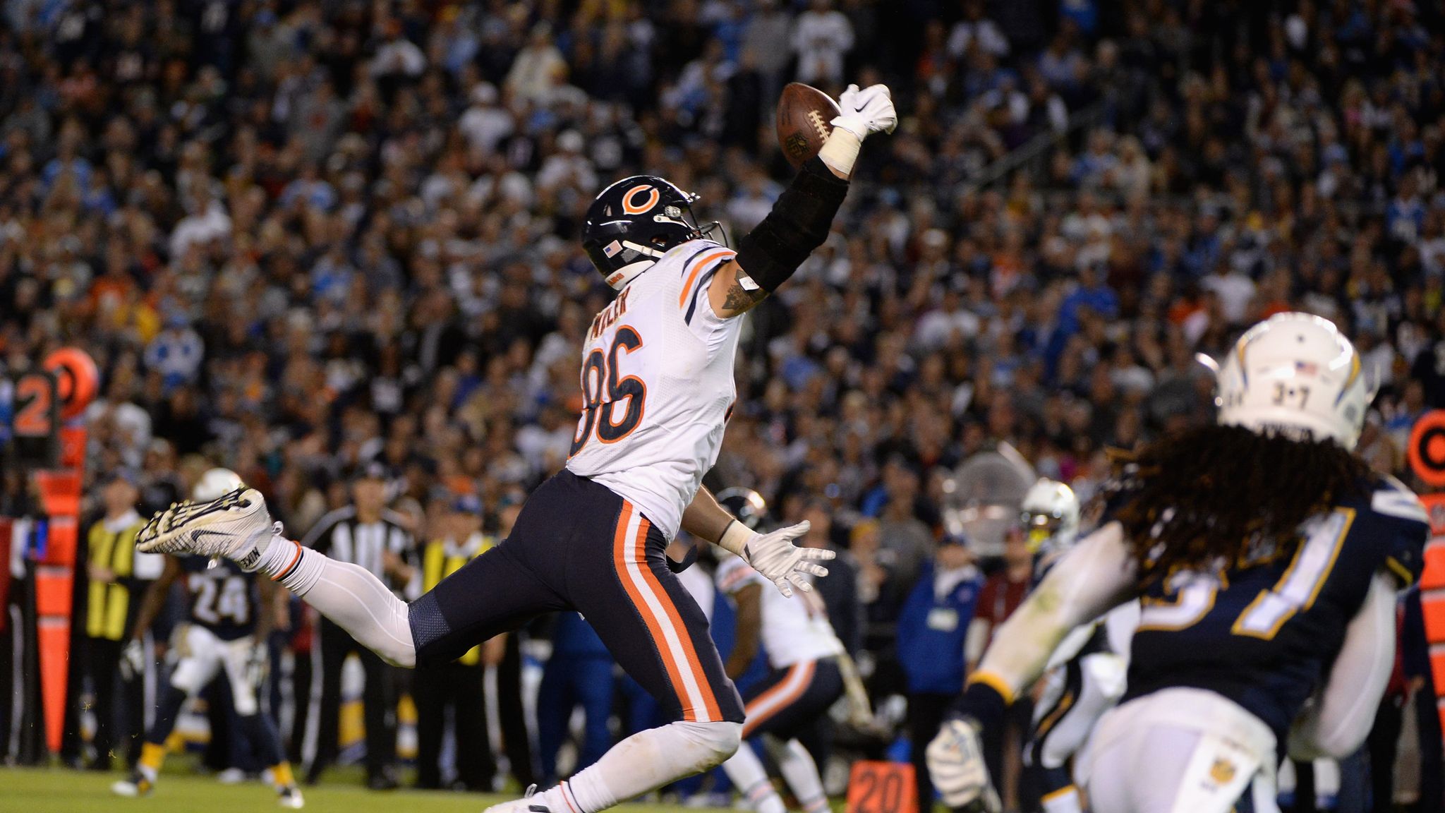 Chargers vs Bears: Jay Cutler throws pick six to Jason Verrett - Sports  Illustrated