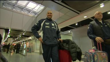 Fury arrives in Germany 