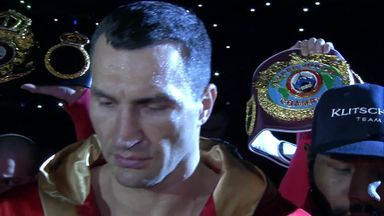Wladimir Klitschko's ring walk