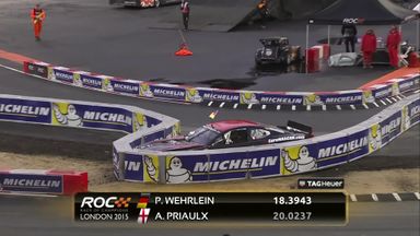 Wehrlein in the wall