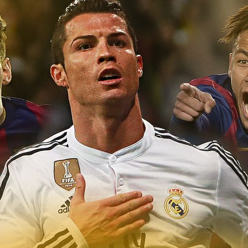 Cristiano Ronaldo, Lionel Messi and Neymar compete for 2015 Ballon d'Or ...
