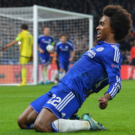 Willian rescues Chelsea