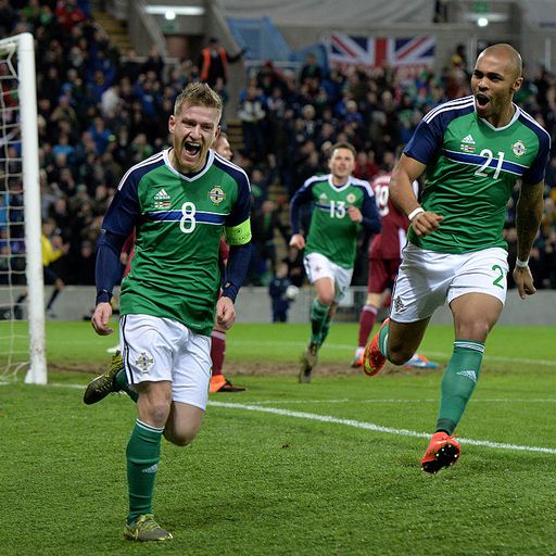 Emotional draw for NI and Wales
